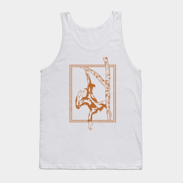 Orangutan Tank Top by mailboxdisco